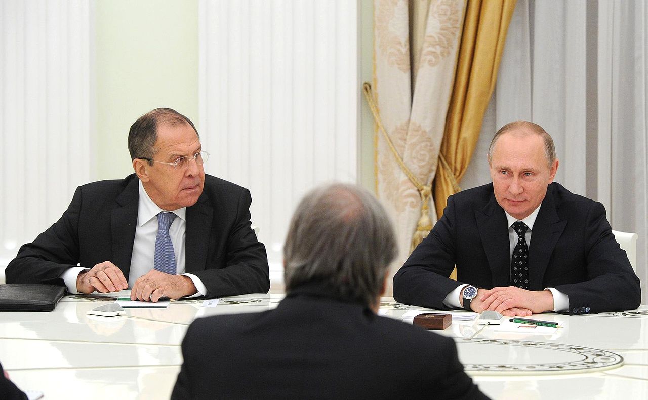 Sergey Lavrov & Vladimir Putin