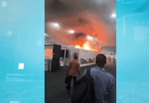 Fire In The COP30 Building COP 30 Fire