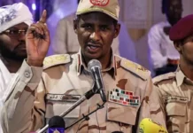 Terrorists Take Over Town Al-Tina - Rapid Support Forces