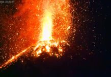 Fuego: Powerful Volcanic Eruption Fuego Volcano