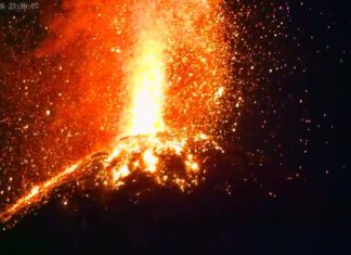 Fuego: Powerful Volcanic Eruption Fuego Volcano