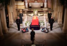 King Harald Was Buried Today King Harald - Funeral
